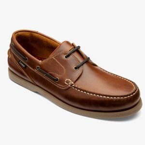 Martin Dingman Loake Lymington Style Classic Brown Boat Shoes. Size 10. Great UC